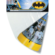 Load image into Gallery viewer, Batman Party Hats, 8ct

