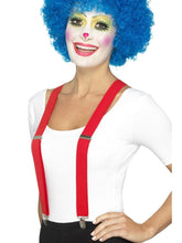 Load image into Gallery viewer, Clown Braces, Red
