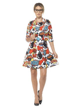 Load image into Gallery viewer, Comic Strip Suit, with Dress - Large
