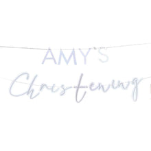 Load image into Gallery viewer, Customisable Christening Bunting
