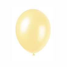 Load image into Gallery viewer, Pack of 12&quot; Pearlized Latex Balloons, 50ct - Ivory Pearl
