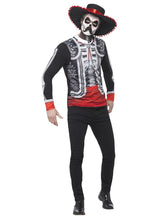 Load image into Gallery viewer, Day of the Dead El Señor Costume Small
