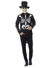 Load image into Gallery viewer, Day Of The Dead Señor Skeleton Costume
