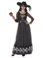 Load image into Gallery viewer, Day Of The Dead Skeleton Bride Costume
