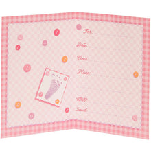 Load image into Gallery viewer, Baby Pink Stitching Invites (8ct)

