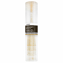 Load image into Gallery viewer, Gold Glitter Plastic Champagne Flutes, 4ct
