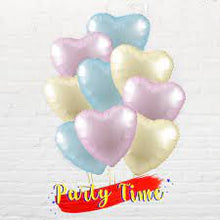 Load image into Gallery viewer, Solid Heart Foil Balloon 18&quot; - Ivory
