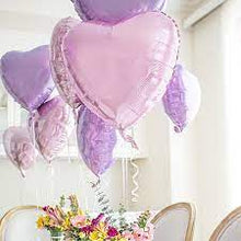 Load image into Gallery viewer, Solid Heart Foil Balloon 18&quot; - Lavender
