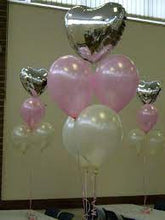 Load image into Gallery viewer, Solid Heart Foil Balloon 18&quot;, Packaged - Silver
