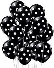 Load image into Gallery viewer, Balloons 30cm, Dots, Pastel Black
