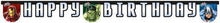 Load image into Gallery viewer, Avengers Power "Happy Birthday" Die-cut Banner - 1pk
