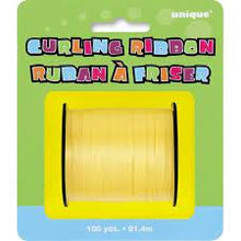 Load image into Gallery viewer, Daffodil Yellow Curling Ribbon
