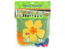 Load image into Gallery viewer, Hawaiian Luau Fringe Banner (1.8m)
