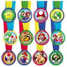 Load image into Gallery viewer, Super Mario Award Medals x 12
