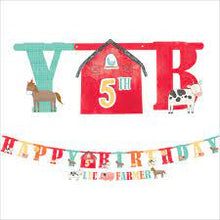 Load image into Gallery viewer, &quot;Barnyard&quot; Party Garland Set, 2 Pieces
