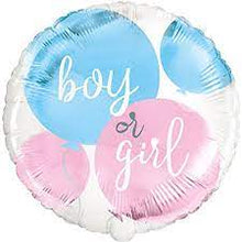 Load image into Gallery viewer, Baby Reveal Boy Or Girl 18&quot; Foil Balloon
