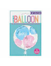 Load image into Gallery viewer, Baby Reveal Boy Or Girl 18&quot; Foil Balloon
