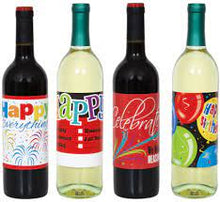 Load image into Gallery viewer, Wine Bottle Labels - 4ct
