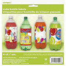 Load image into Gallery viewer, Soda Bottle Labels - 4ct
