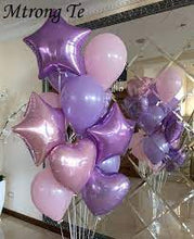 Load image into Gallery viewer, Solid Star Foil Balloon 20&quot;, Packaged - Lavender
