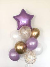 Load image into Gallery viewer, Solid Star Foil Balloon 20&quot;, Packaged - Lavender
