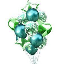 Load image into Gallery viewer, Solid Star Foil Balloon 18&quot;, Packaged - Lime Green
