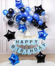 Load image into Gallery viewer, Solid Star Foil Balloon 20&quot;, Packaged - Royal Blue
