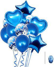 Load image into Gallery viewer, Solid Star Foil Balloon 20&quot;, Packaged - Royal Blue
