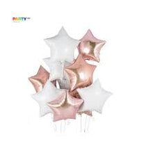 Load image into Gallery viewer, Solid Star Foil Balloon 20&quot; - Rose Gold
