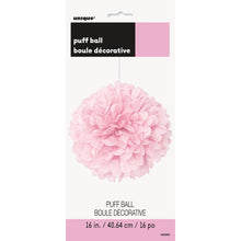 Load image into Gallery viewer, Lovely Pink 16&quot; Hanging Tissue Pom Pom

