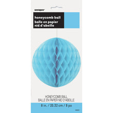 Load image into Gallery viewer, Powder Blue 8&quot; Honeycomb Ball

