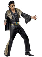 Load image into Gallery viewer, Official Licensed Elvis Costume Black And Gold
