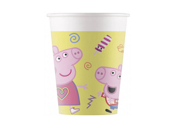 Peppa pig Resistant Plastic Cup 260 Ml Golden