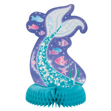 Load image into Gallery viewer, Mermaid Honeycomb Centerpiece, 14"
