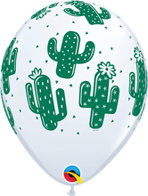 Load image into Gallery viewer, Cactus Print Latex Balloon 11&quot;
