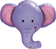 Load image into Gallery viewer, Ellie The Elephant Supershape Foil Balloon, 39&quot;
