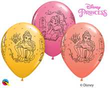 Load image into Gallery viewer, Disney Princess Belle Latex Balloons 11"
