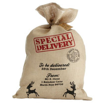 Load image into Gallery viewer, Ginger Ray Hessian Santa Sack
