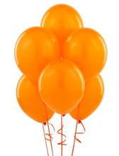 Load image into Gallery viewer, 12&quot; Latex Balloon - Metallic Mandarin Orange
