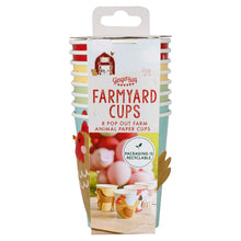 Load image into Gallery viewer, Ginger Ray - Farm Animals Paper Party Cups
