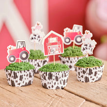 Load image into Gallery viewer, Ginger Ray - Farm Birthday Cake Cupcake Toppers
