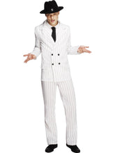 Load image into Gallery viewer, Fever Gangster Suit Costume, White
