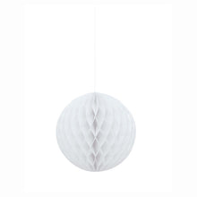 Load image into Gallery viewer, White Paper 8&quot; Honeycomb Ball
