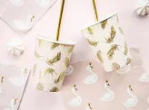 Load image into Gallery viewer, Lovely Swan cups, 260 ml - 6pcs
