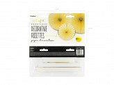 Load image into Gallery viewer, Decorative Rosettes Yummy Light Yellow  3ct

