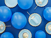 Load image into Gallery viewer, Pastel Blue Dessert Plate - 6ct
