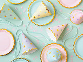 Load image into Gallery viewer, Pastel Mint  Dessert Plate - 6ct
