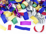 Load image into Gallery viewer, Confetti Cannon, Metallic Rainbow Streamers, 40cm
