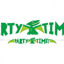 Load image into Gallery viewer, Blue &amp; Green Dinosaur Banner, 5ft

