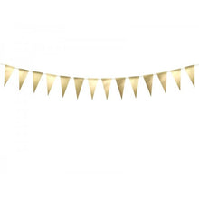 Load image into Gallery viewer, Golden Flag Decorative Banner (3m)
